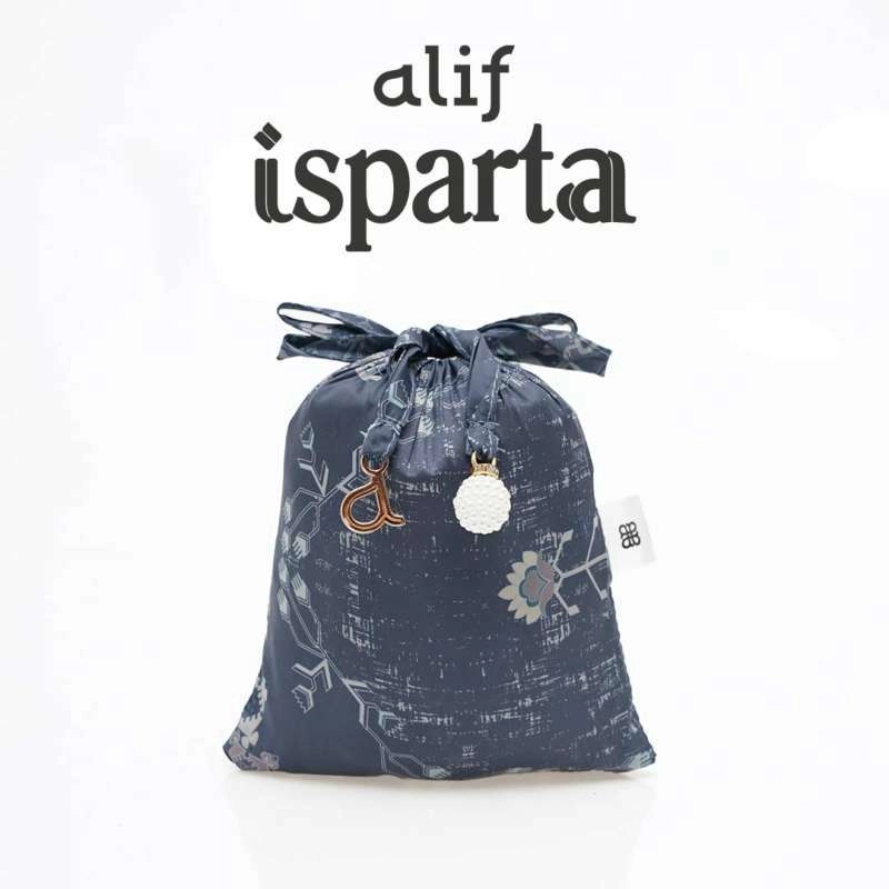 Product image [BEST SELLER] ALIF ISPARTA COLLECTION MUKENA MINI MOTIF PARASUT PREMIUM KOREA TRAVEL all variant ORION BLUE